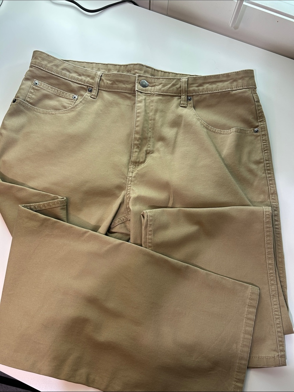 Magellan Outdoors Tan Water-Repellent Pants